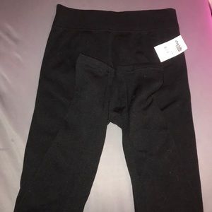 Fleece-lined leggings